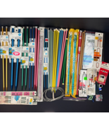 HUGE Lot of New &amp; Vintage Knitting Needles Circular Susan Bates Boye Lof... - $54.43