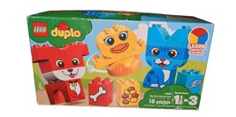 NEW! LEGO DUPLO My First Puzzle Pets 10858 18 Pieces 2018 - £21.66 GBP