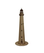 Lighthouse PUZZLE | Lighthouse 3D Wood Puzzle | Laser Cut Puzzle | 3mm M... - $42.00