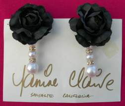Fashion Earrings by Janine Claire~Jewelry Artist, Sausalito, California-Handmade - £13.78 GBP