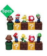 5pcs/set Super Mario Action Figure Set - Model Doll-Cake Decoration - An... - $17.64 CAD