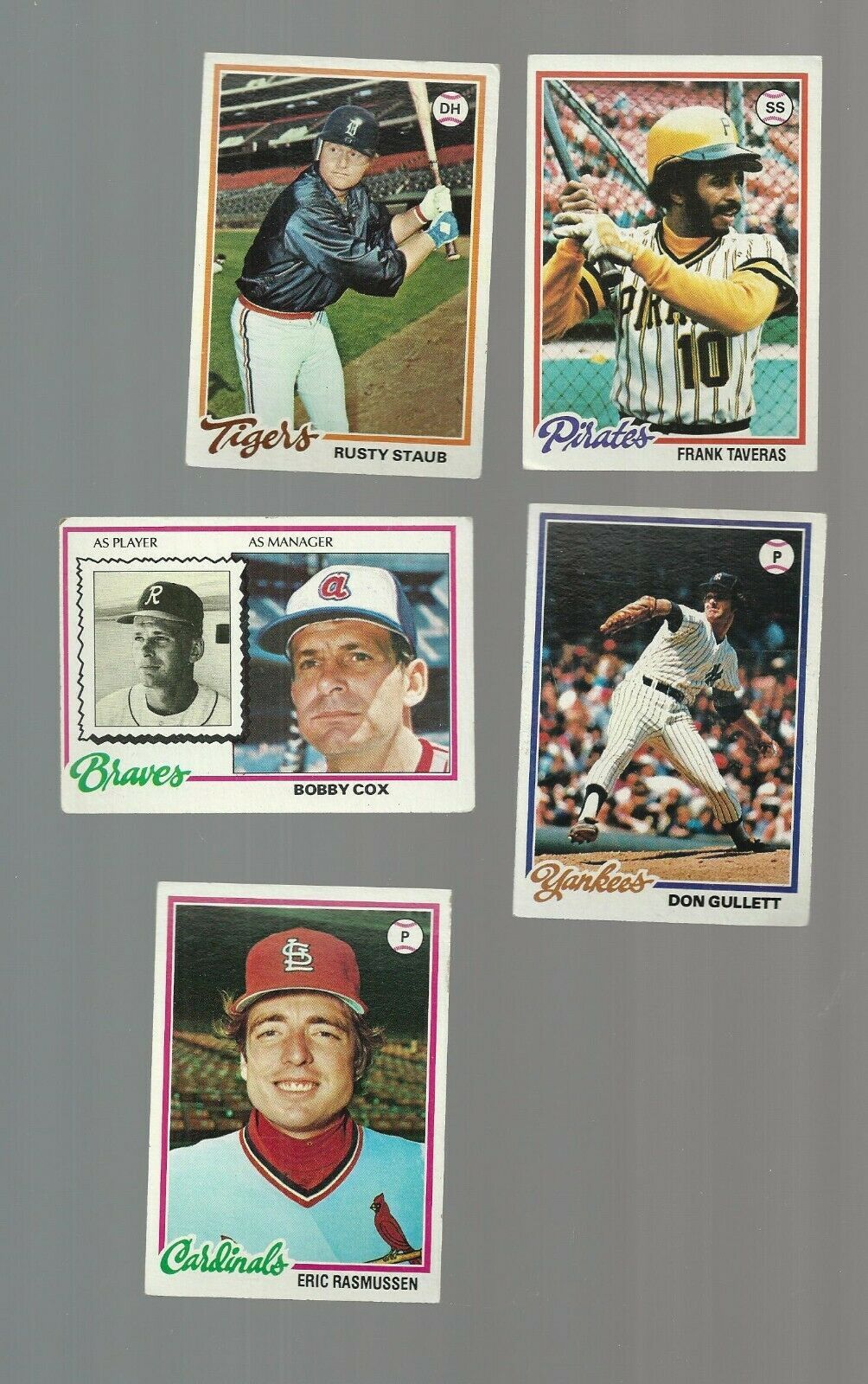 Primary image for 10  1978   Topps Baseball   MINOR STARS   EX+++  or Better   GROUP TWO 