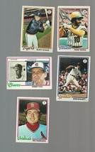 10  1978   Topps Baseball   MINOR STARS   EX+++  or Better   GROUP TWO  - $6.91
