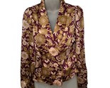 FAVORITE DAUGHTER Rani Floral Long Sleeve Blouse $198 size S - $44.51