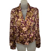 Favorite Daughter Rani Floral Long Sleeve Blouse $198 Size S - £35.57 GBP