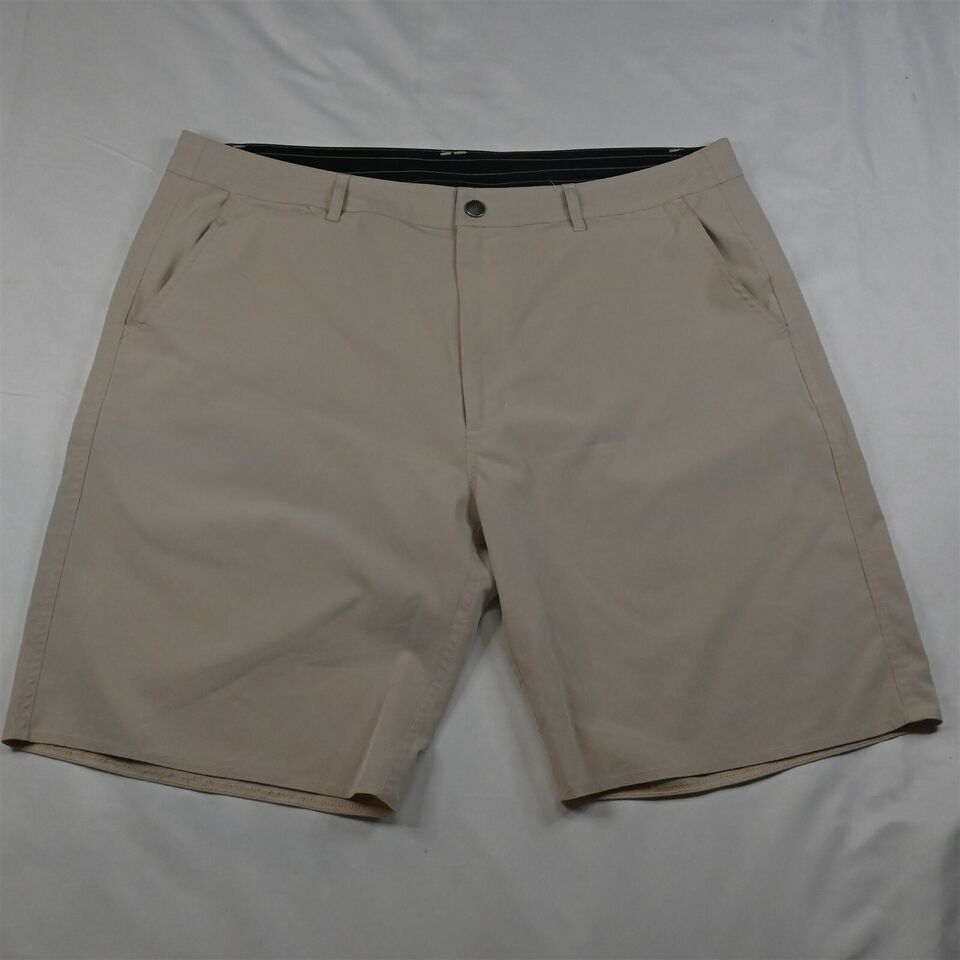 Primary image for Colosseum Athletics 36 x 10" Khaki Tech Wicking Golf Chino Shorts