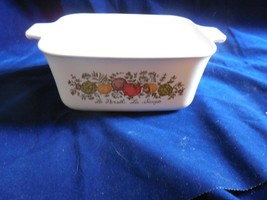 Corning Ware Spice of Life   7x5 1/2x3&quot; 1 1/2 qt  loaf pan   P-4-B - £11.03 GBP