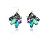 Rful imitation gemstone flower fashion drop earrings for women christmas gift free thumb155 crop