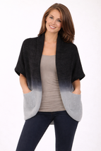 M.Rena Open Ombre Cocoon Knit Cardigan - $32.00