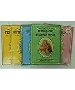 5 Beatrix Potter Peter Rabbit Benjamin Bunny Coloring Activity Books Lan... - £19.42 GBP