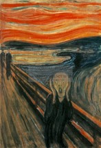 &quot;THE SCREAM&quot; BY EDVARD MUNCH 1893 NORWEGIAN PAINTING 13X19 PHOTO POSTER - $17.99