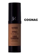 Kiss New York Professional Pro Touch Liquid Foundation 1.01oz KPLF425 COGNAC - £6.41 GBP