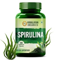 Himalayan Organics Spirulina 2000mg,For Weight Management &amp; Immunity Booster - £17.62 GBP