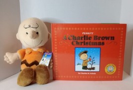 Peanuts A Charlie Brown Christmas Book And Plush Set 10 Inch Plush Kohls Care - £12.72 GBP