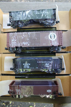 4 Weaver Ultra Line 3 Hoppers 1 Boxcar Freight Cars MINT JB - $149.99