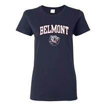 UGP Campus Apparel LS03 - Belmont University Bruins Arch Logo Womens T-Shirt - M - £17.51 GBP