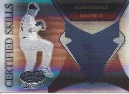 2005 Leaf Certified Materials Skills Mirror Mark Buehrle 17 White Sox - £1.95 GBP