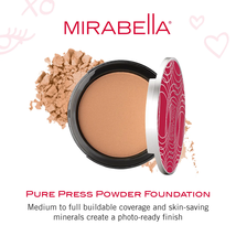 Mirabella Beauty Pure Press Powder Foundation image 2