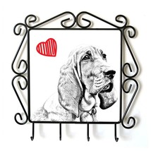 Redbone coonhound- clothes hanger with an image of a dog. Collection. Dog with h - £16.07 GBP