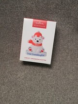 2022 Hallmark Keepsake Christmas Ornament Great Granddaughter Polar Bear  - £5.21 GBP