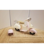 Battat 18&quot; doll ride along scooter helmet 18 inch Dolls Compatable Pink ... - $54.69 CAD
