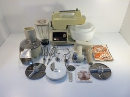 Vintage Oster Regency Kitchen Center With Meat Grinder 969-06A 300W Cream - £111.90 GBP