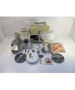 Vintage Oster Regency Kitchen Center With Meat Grinder 969-06A 300W Cream - £111.90 GBP