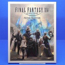 Final Fantasy XIV Poster Collection Art Book FF 14 Online - £39.10 GBP