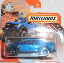 Matchbox 2020 &quot;16 Chevy Colorado&quot; MBX Countryside #93/100 GKL82 Mint Sealed Card - £1.58 GBP