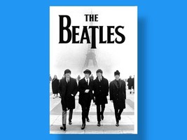 The Beatles - Music Poster (Paris / Eiffel Tower)  24&quot; x 36&quot; - £7.02 GBP