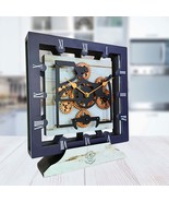 CANADA LINE DESK CLOCK SQUARE (HYBRID WALL) 10 INCH DESERT BEIGE - $110.97 CAD