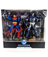 McFarlane Toys DC Multiverse Dark Knight Returns Superman vs. Batman 2-Pack - £30.85 GBP