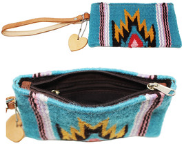 Women&#39;s Western Handwoven Wool Rodeo Cowgirl Fashion Wristlet Wallet 103A07 - $49.49