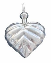 Vintage Sterling Silver 925 Puffy Heart Pendant 3D Effect 6g - £17.84 GBP