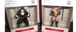 Hallmark Ornaments WWE The Rock and The Undertaker Christmas/Holiday/Collectable - £13.29 GBP