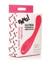 Bang! G-Spot Silicone Vibrator - Pink - £27.21 GBP