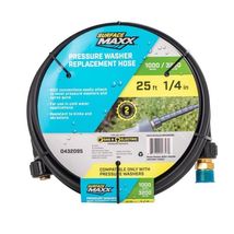 SurfaceMaxx 1/4 in. D X 25 ft. L M22 Replacement Pressure Washer Hose 32... - $27.95