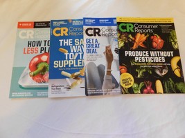 CR Consumer Reports lot of 4 Magazines June August September October 2020 - £12.19 GBP