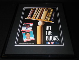 Andre Dawson Don Mattingly Facsimile Signed Framed 1991 Advertising Display - £38.65 GBP