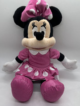 Disney Jr Minnie Mouse 18&quot; Plush Stuffed Toy 2021 - £11.83 GBP