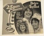 Babes In Toy land Tv Guide Print Ad Keanu Reeves Drew Barrymore TPA12 - £4.65 GBP
