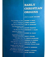 EARLY CHRISTIAN ORIGINS, Allen Wikgren (1961) inscribed. - $88.28 CAD