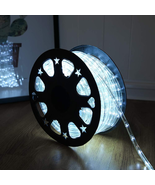 50Ft 360 LED Waterproof Rope Lights, 110V Connectable Indoor Outdoor Whi... - $732.43 MXN