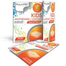 PatchMD KIDs Multivitamin + Omega-3 Topical Patch - £11.01 GBP