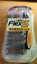 Bic Flex5 Hybrid, 5 Blades, 1 Handle &amp; 3 Cartridges, - $8.15