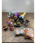 Lot of 10+ Disney McDonalds Space Jam Princesses Toys KG - $282.54 MXN