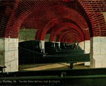 Old Water Battery Fortress Monroe Virginia VA 1910 DB Postcard E5 - £3.85 GBP