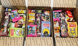 100 Piece Lot Asian Snack Box Japanese Korean Chines Variety Treat Sample Tester - £27.91 GBP