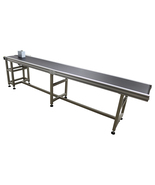 118x15.7inch Industrial PVC Flat Belt Conveyor w/ Anti-Static &amp;Adjustabl... - $1,395.00