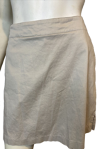 Lady Hagen Khaki Golf Skort Back Zip Front Pockets Size 12 - $268.04 MXN
